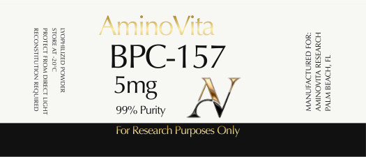 BPC-157 label